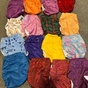 16 Pocket Cloth Diapers